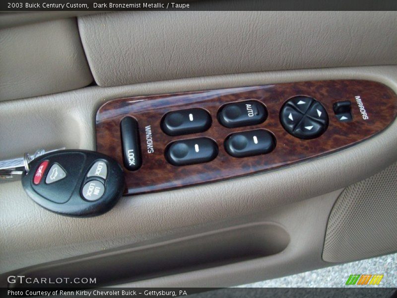 Dark Bronzemist Metallic / Taupe 2003 Buick Century Custom
