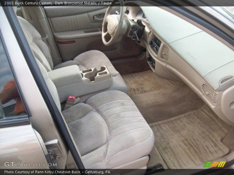 Dark Bronzemist Metallic / Taupe 2003 Buick Century Custom