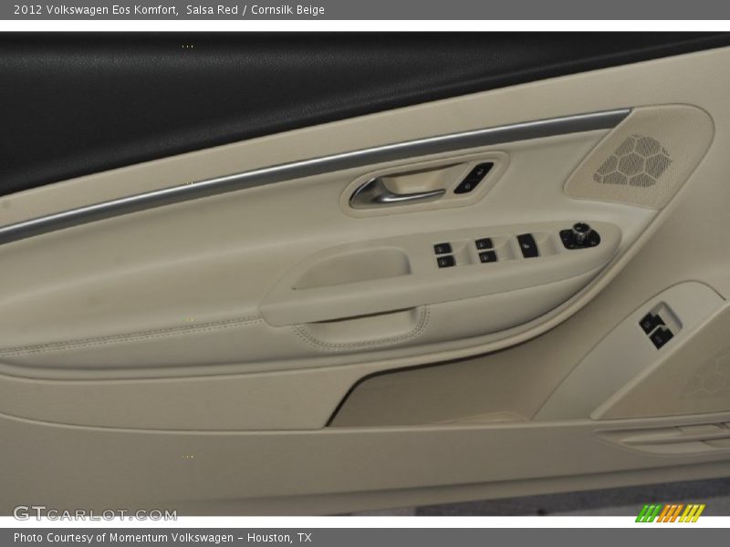 Salsa Red / Cornsilk Beige 2012 Volkswagen Eos Komfort