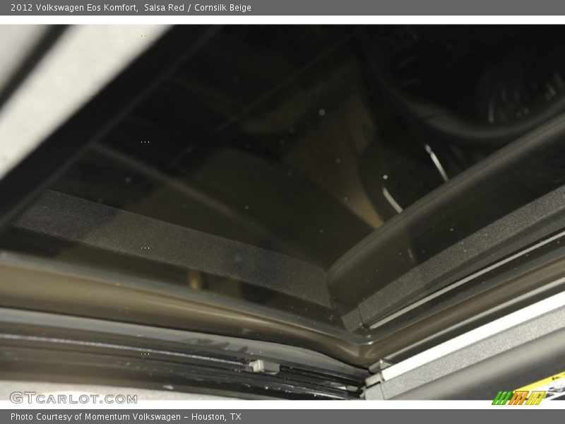 Salsa Red / Cornsilk Beige 2012 Volkswagen Eos Komfort