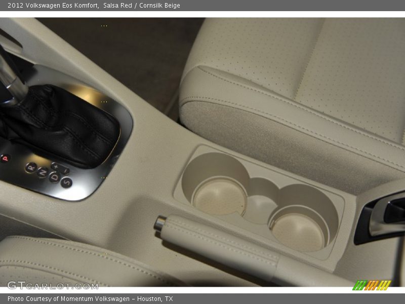Salsa Red / Cornsilk Beige 2012 Volkswagen Eos Komfort