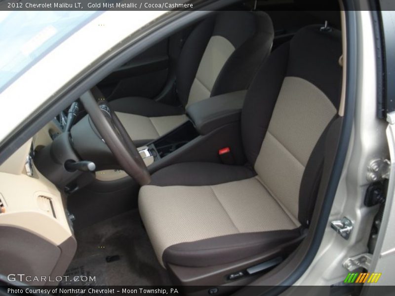Gold Mist Metallic / Cocoa/Cashmere 2012 Chevrolet Malibu LT