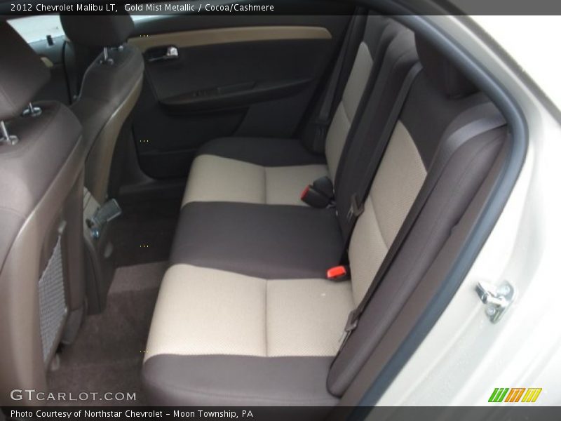 Gold Mist Metallic / Cocoa/Cashmere 2012 Chevrolet Malibu LT