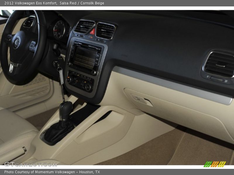 Salsa Red / Cornsilk Beige 2012 Volkswagen Eos Komfort