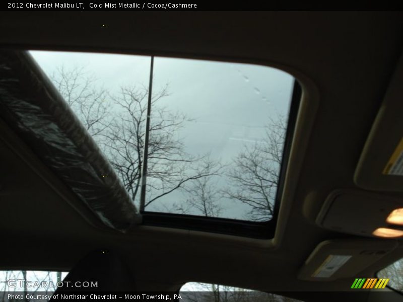 Gold Mist Metallic / Cocoa/Cashmere 2012 Chevrolet Malibu LT