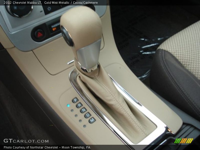 Gold Mist Metallic / Cocoa/Cashmere 2012 Chevrolet Malibu LT