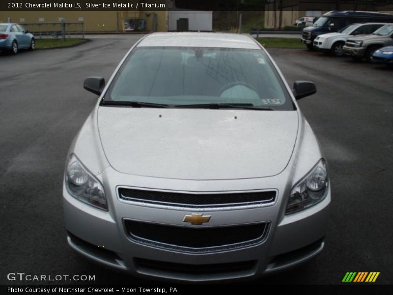 Silver Ice Metallic / Titanium 2012 Chevrolet Malibu LS