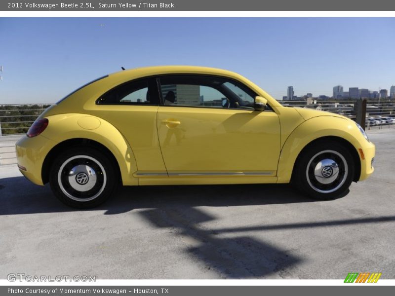  2012 Beetle 2.5L Saturn Yellow