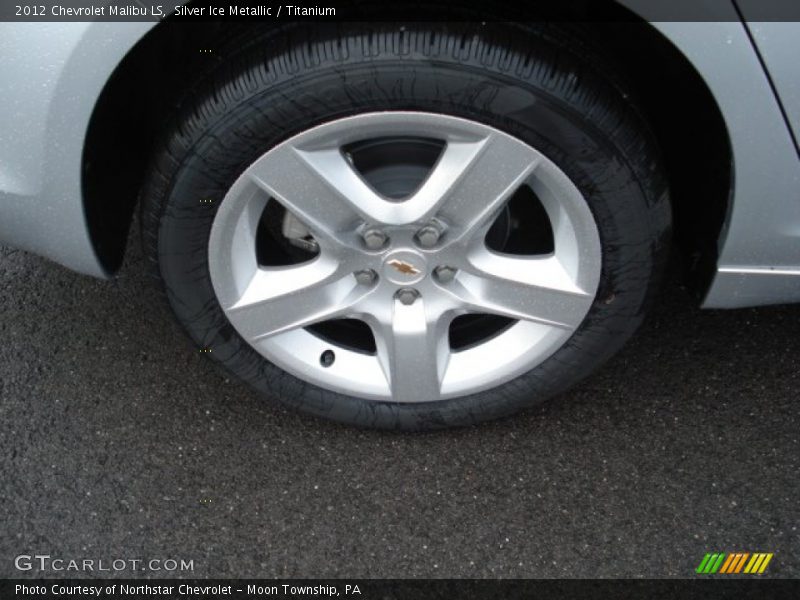 Silver Ice Metallic / Titanium 2012 Chevrolet Malibu LS