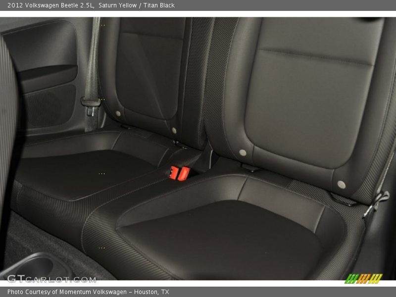 Saturn Yellow / Titan Black 2012 Volkswagen Beetle 2.5L