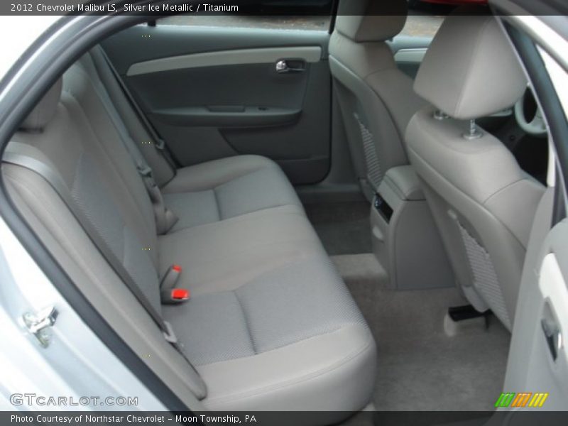 Silver Ice Metallic / Titanium 2012 Chevrolet Malibu LS