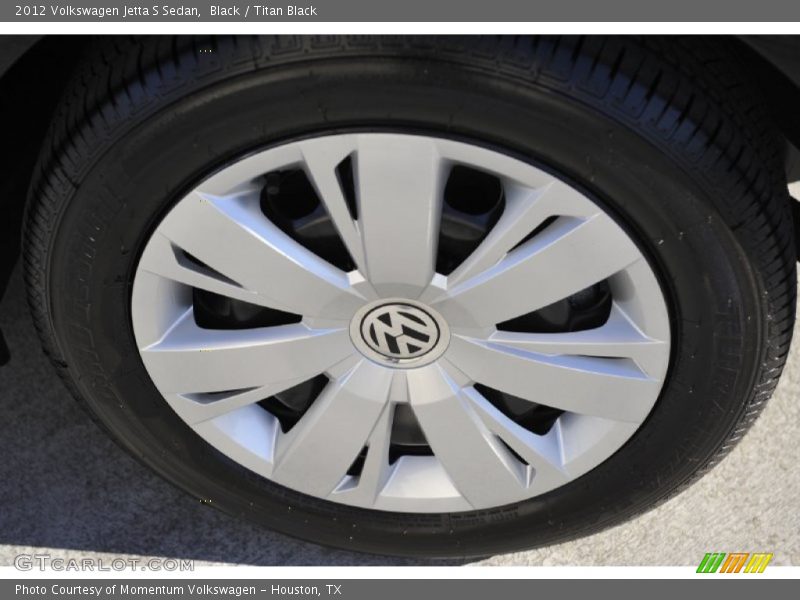 Black / Titan Black 2012 Volkswagen Jetta S Sedan