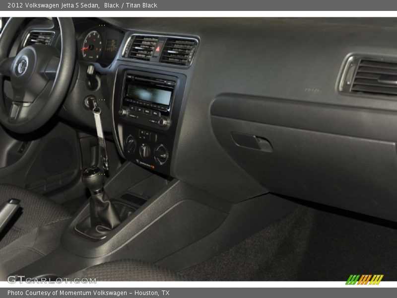 Black / Titan Black 2012 Volkswagen Jetta S Sedan