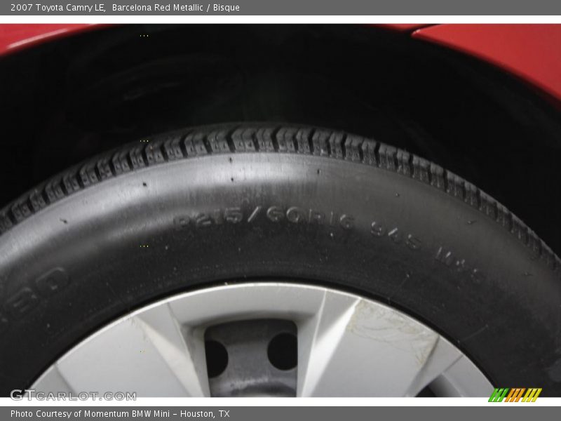 Barcelona Red Metallic / Bisque 2007 Toyota Camry LE