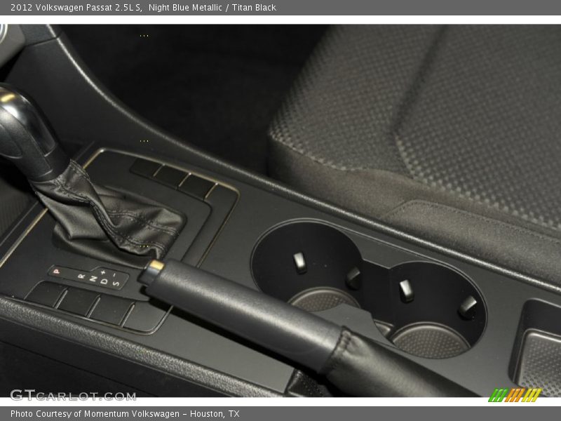Night Blue Metallic / Titan Black 2012 Volkswagen Passat 2.5L S