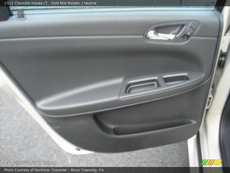 Gold Mist Metallic / Neutral 2012 Chevrolet Impala LT