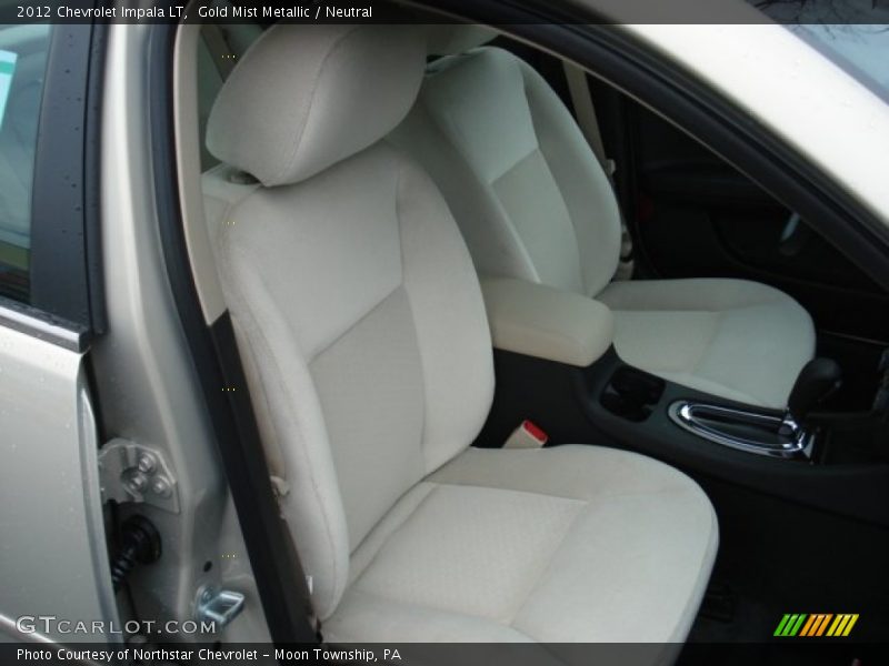 Gold Mist Metallic / Neutral 2012 Chevrolet Impala LT