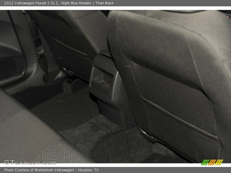 Night Blue Metallic / Titan Black 2012 Volkswagen Passat 2.5L S