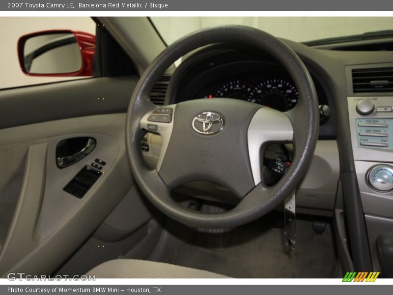 Barcelona Red Metallic / Bisque 2007 Toyota Camry LE