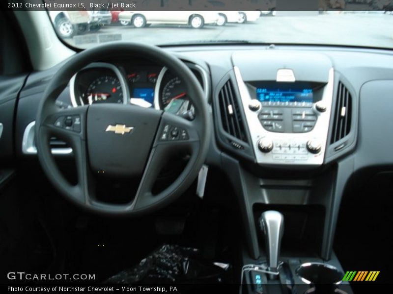 Black / Jet Black 2012 Chevrolet Equinox LS