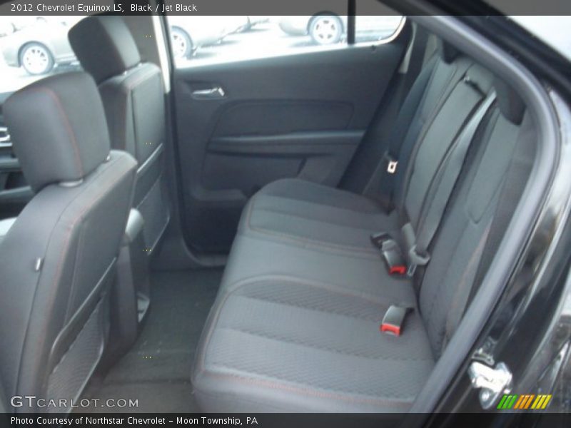 Black / Jet Black 2012 Chevrolet Equinox LS