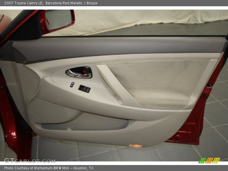 Barcelona Red Metallic / Bisque 2007 Toyota Camry LE
