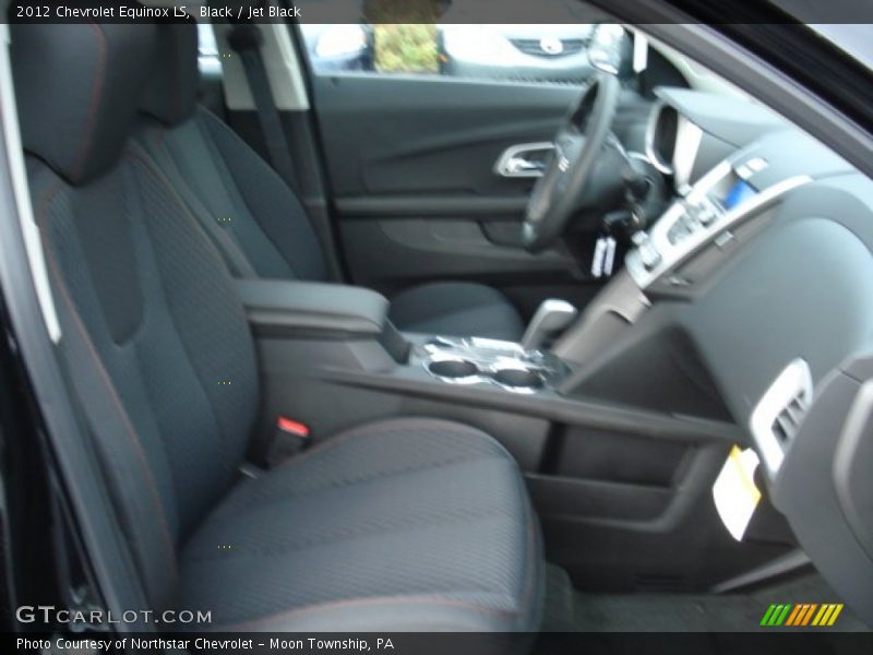 Black / Jet Black 2012 Chevrolet Equinox LS