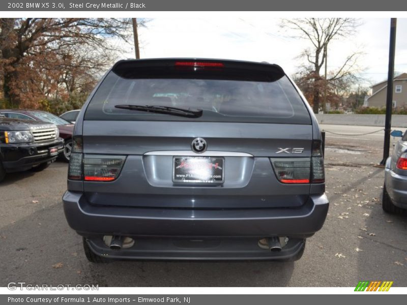 Steel Grey Metallic / Black 2002 BMW X5 3.0i