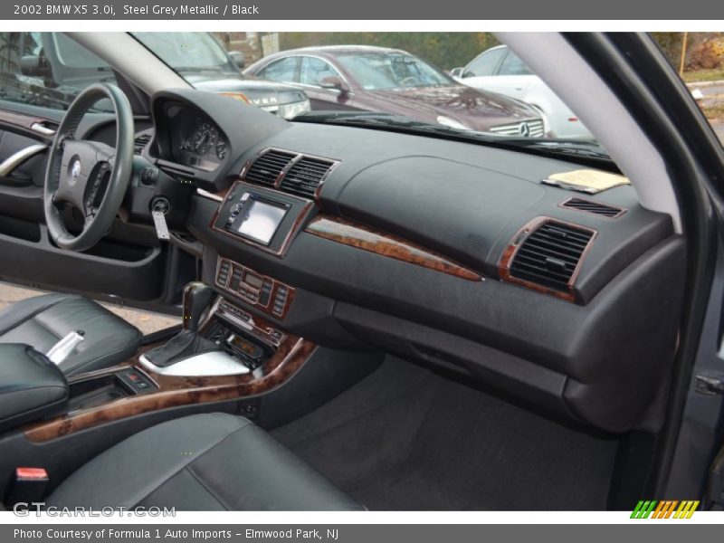 Steel Grey Metallic / Black 2002 BMW X5 3.0i