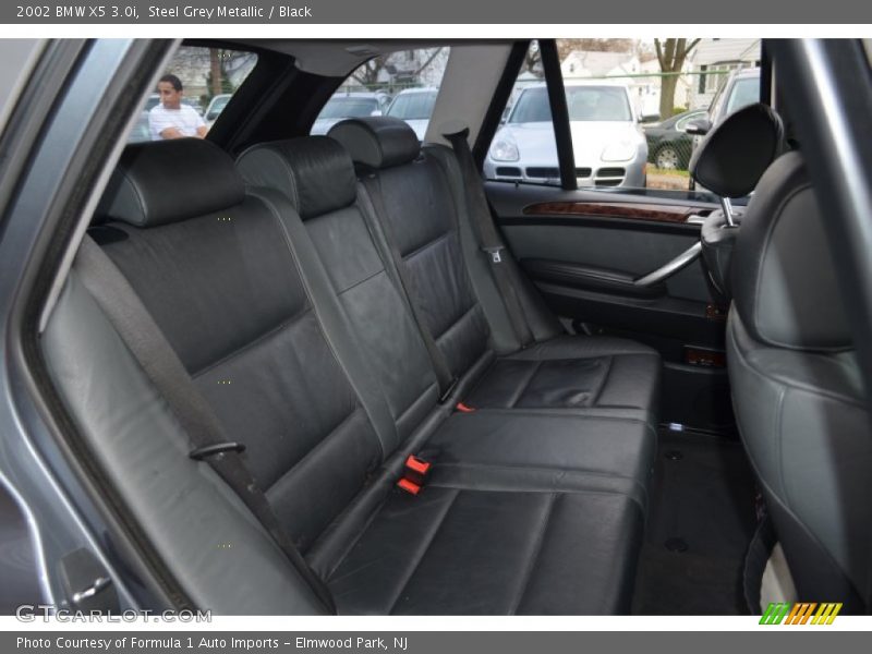 Steel Grey Metallic / Black 2002 BMW X5 3.0i