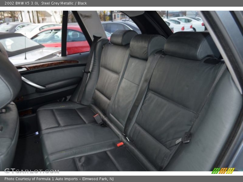 Steel Grey Metallic / Black 2002 BMW X5 3.0i