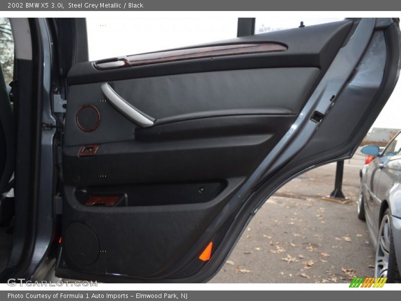Steel Grey Metallic / Black 2002 BMW X5 3.0i