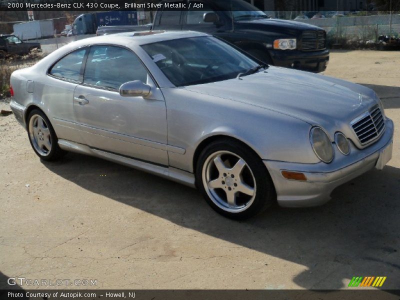  2000 CLK 430 Coupe Brilliant Silver Metallic