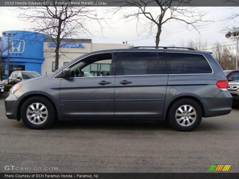 Polished Metal Metallic / Gray 2010 Honda Odyssey EX-L