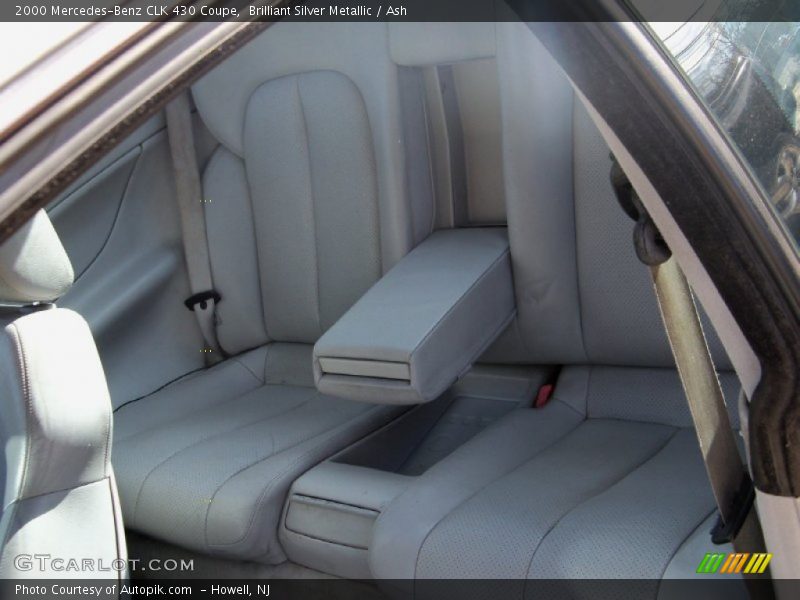 Brilliant Silver Metallic / Ash 2000 Mercedes-Benz CLK 430 Coupe