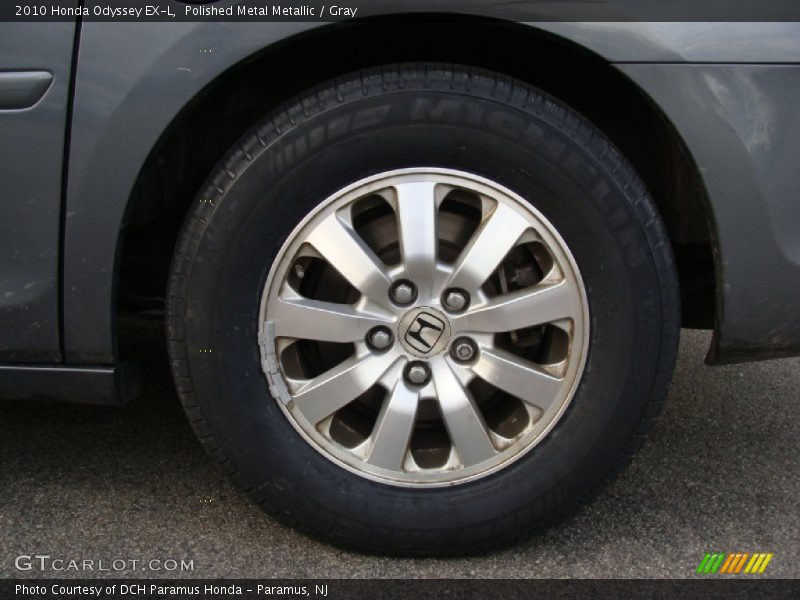 Polished Metal Metallic / Gray 2010 Honda Odyssey EX-L