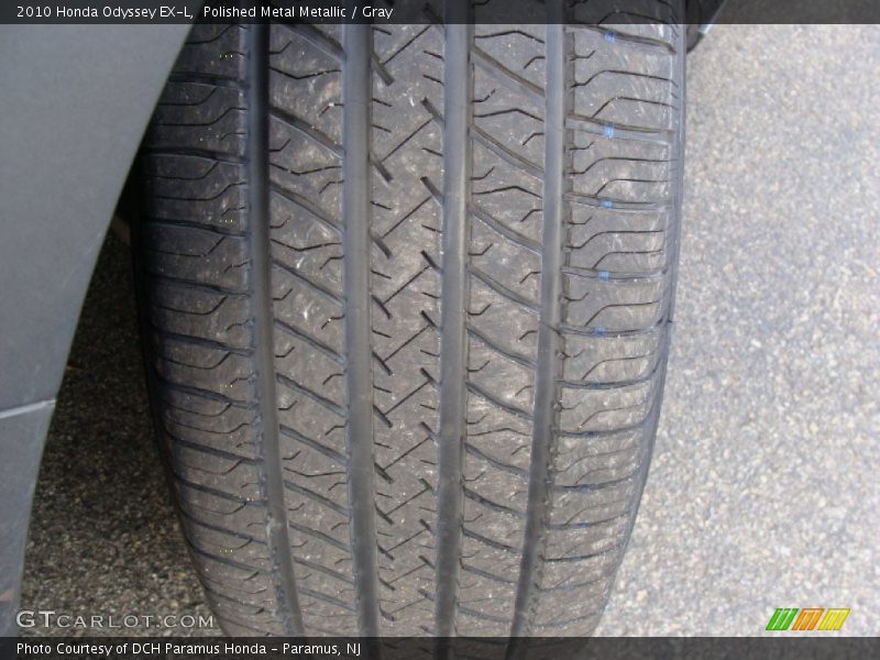 Polished Metal Metallic / Gray 2010 Honda Odyssey EX-L