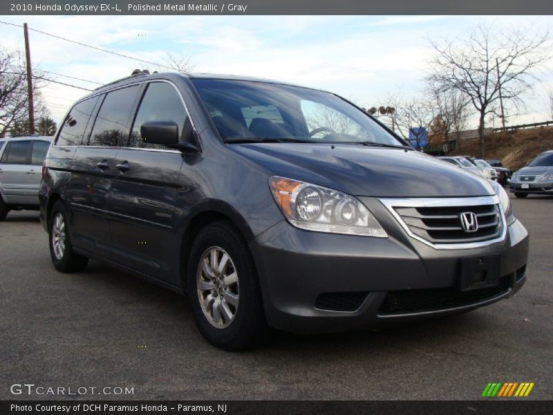 Polished Metal Metallic / Gray 2010 Honda Odyssey EX-L