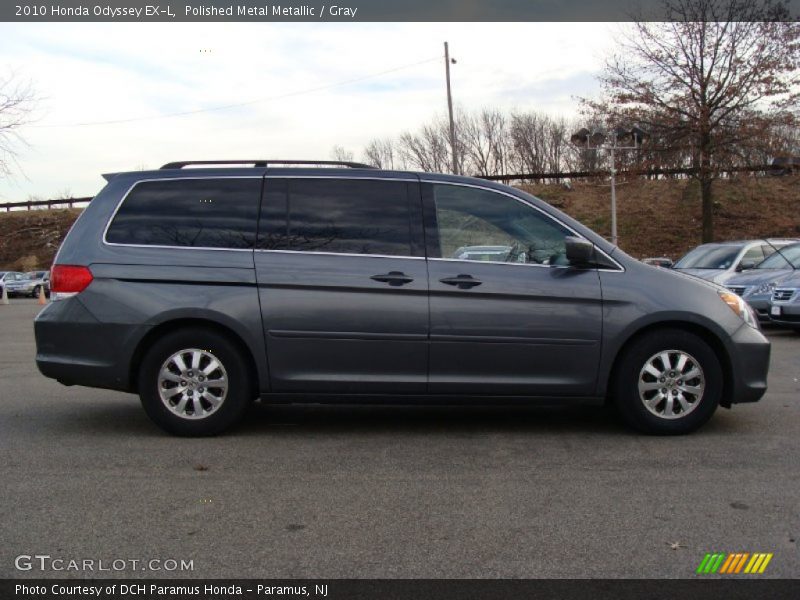 Polished Metal Metallic / Gray 2010 Honda Odyssey EX-L