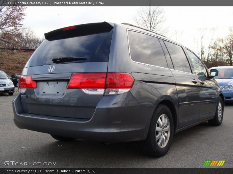 Polished Metal Metallic / Gray 2010 Honda Odyssey EX-L
