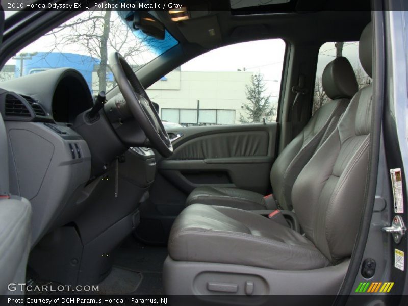 Polished Metal Metallic / Gray 2010 Honda Odyssey EX-L
