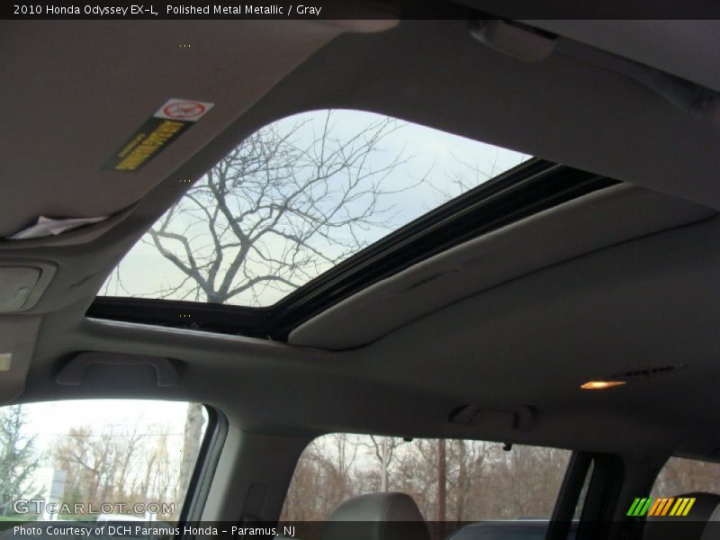 Polished Metal Metallic / Gray 2010 Honda Odyssey EX-L