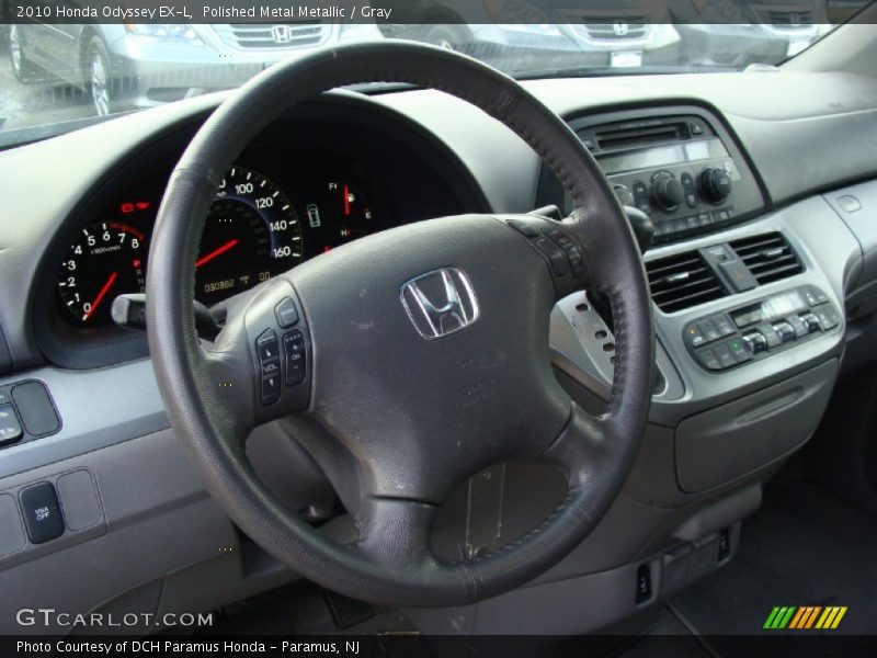 Polished Metal Metallic / Gray 2010 Honda Odyssey EX-L