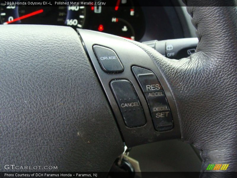 Polished Metal Metallic / Gray 2010 Honda Odyssey EX-L