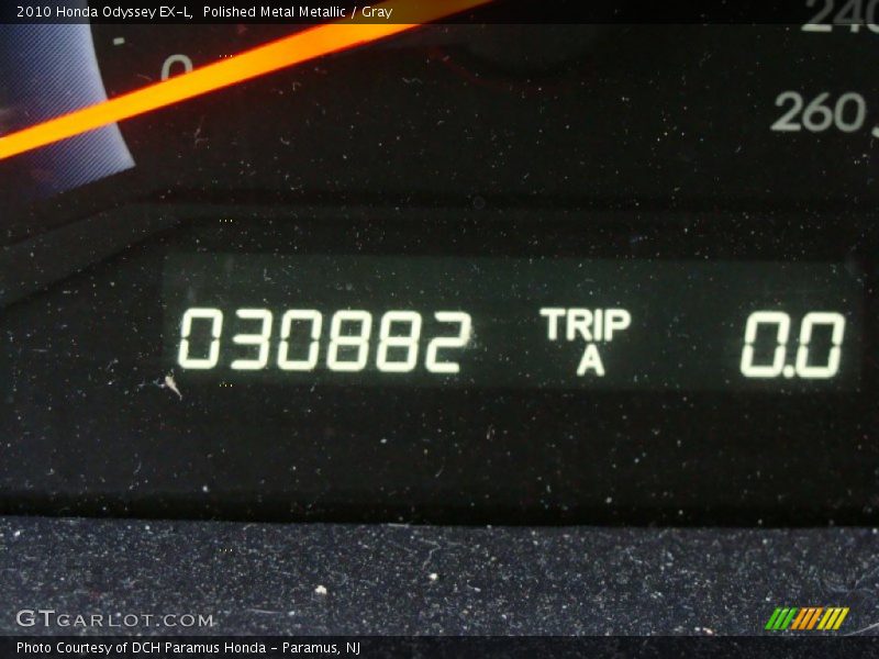 Polished Metal Metallic / Gray 2010 Honda Odyssey EX-L