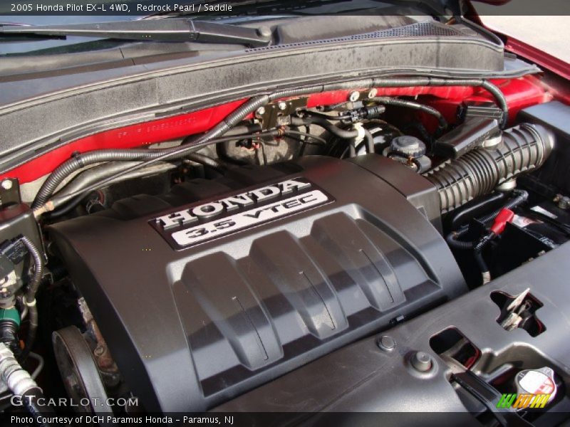 Redrock Pearl / Saddle 2005 Honda Pilot EX-L 4WD