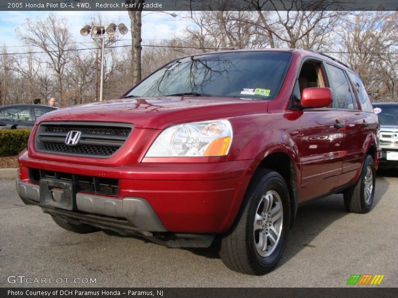 Redrock Pearl / Saddle 2005 Honda Pilot EX-L 4WD