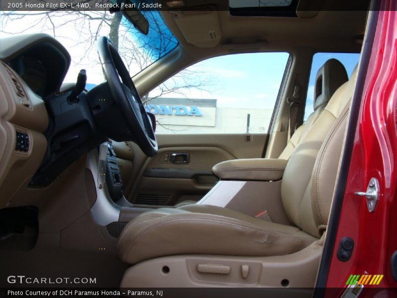 Redrock Pearl / Saddle 2005 Honda Pilot EX-L 4WD