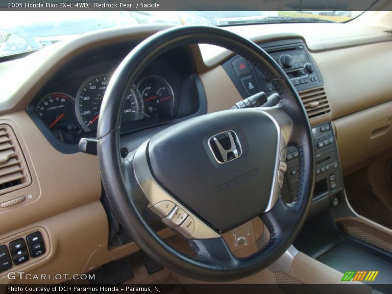 Redrock Pearl / Saddle 2005 Honda Pilot EX-L 4WD