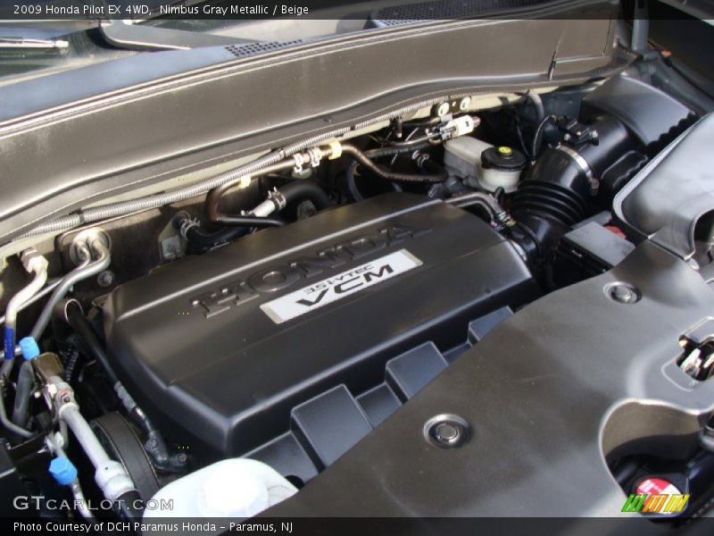  2009 Pilot EX 4WD Engine - 3.5 Liter SOHC 24-Valve i-VTEC V6